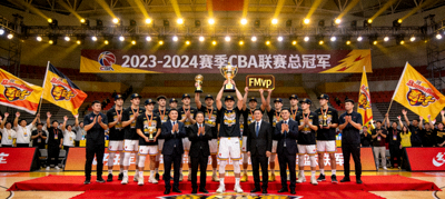 中国男子篮球职业联赛CBA总决赛颁奖仪式现场